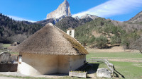 La Chapelle et le Mont Aiguille